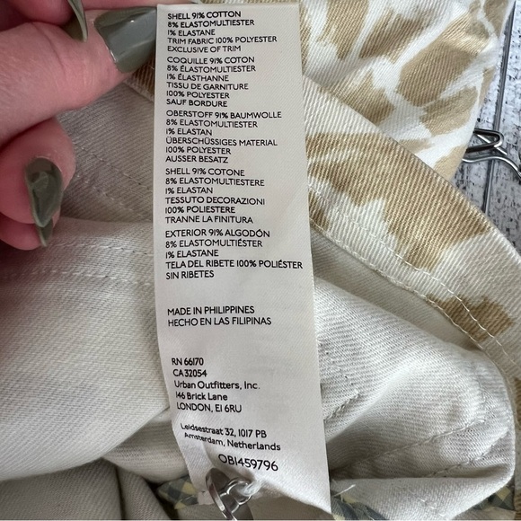 NWT Anthropologie Maeve Gardener Cropped Jacket Beige - Picture 8 of 10